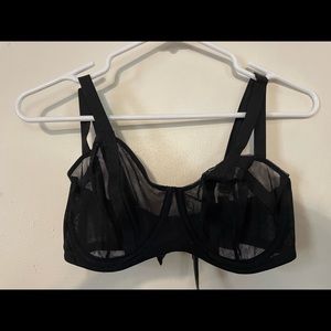 Unlined sheer victoria’s secret Bra